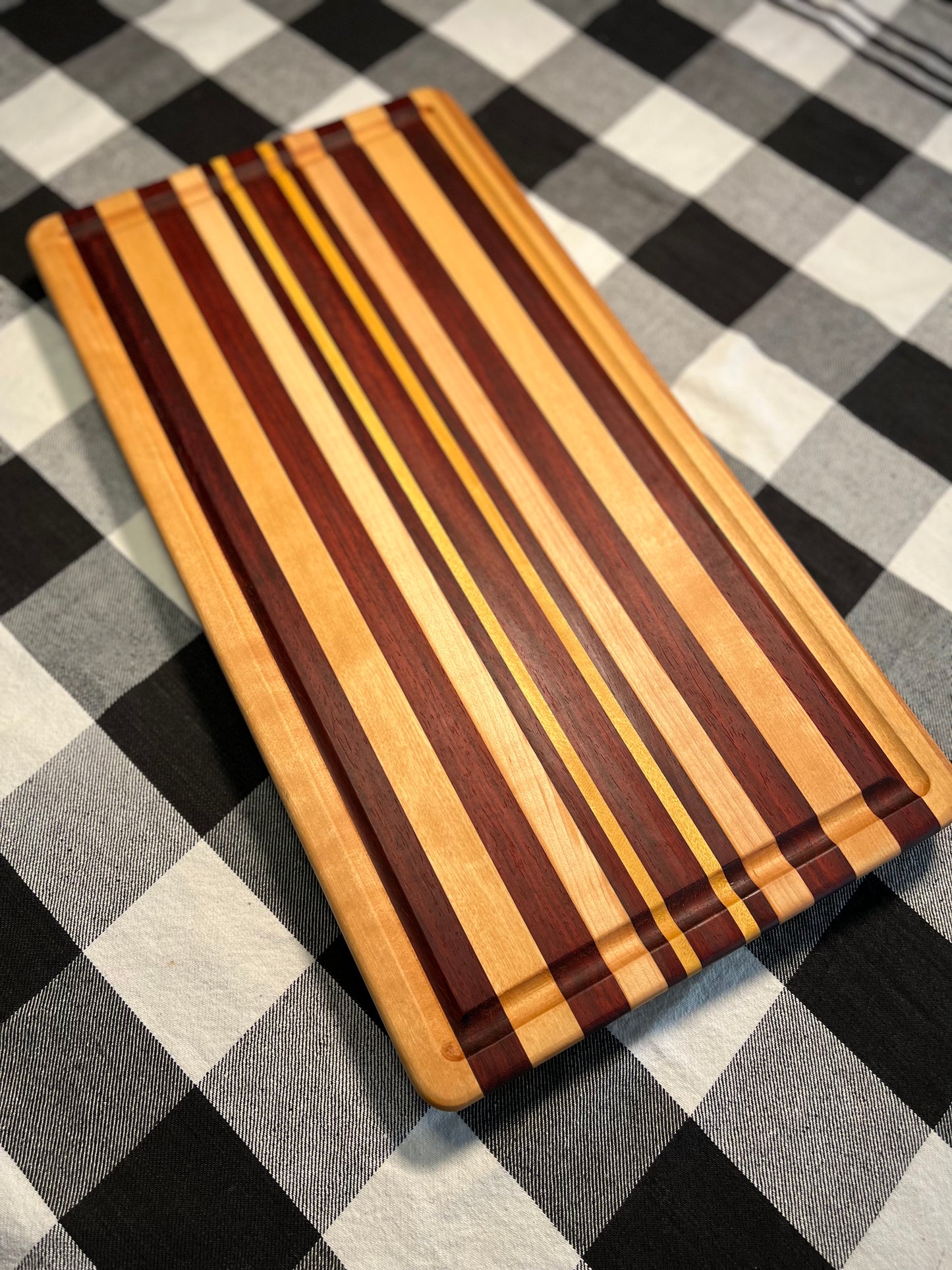 Redwood and Maple Cutting Board