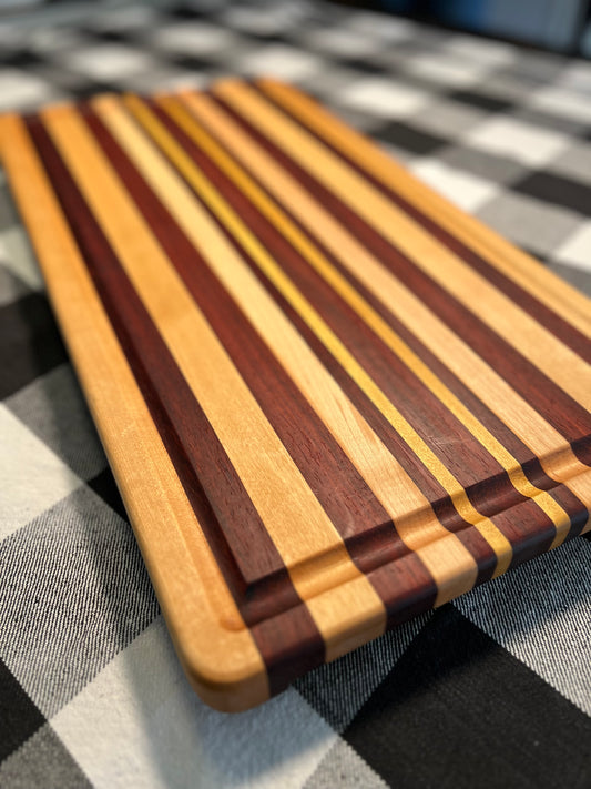 Redwood and Maple Cutting Board