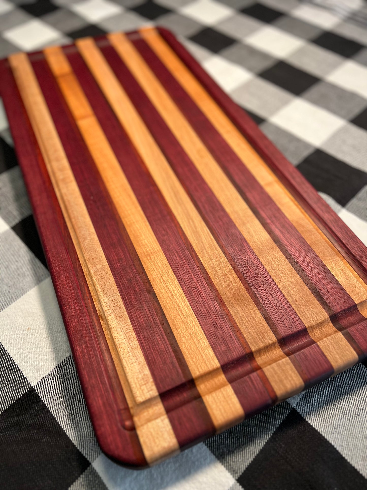 Striped Cutting Board